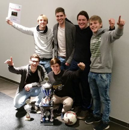 1.Platz Fb-Studentenliga WS 16-17