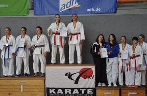 1. Platz Team wbl Sarah-Melina