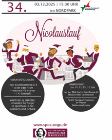 Plakat Nicolauslauf 2025