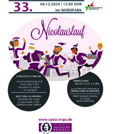 Plakat Nicolauslauf 2023