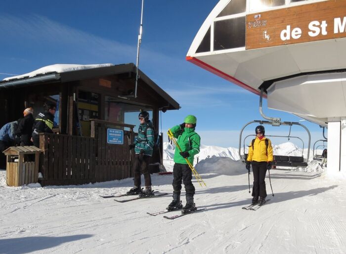 Skikurs in Frankreich I - St. Martin 005